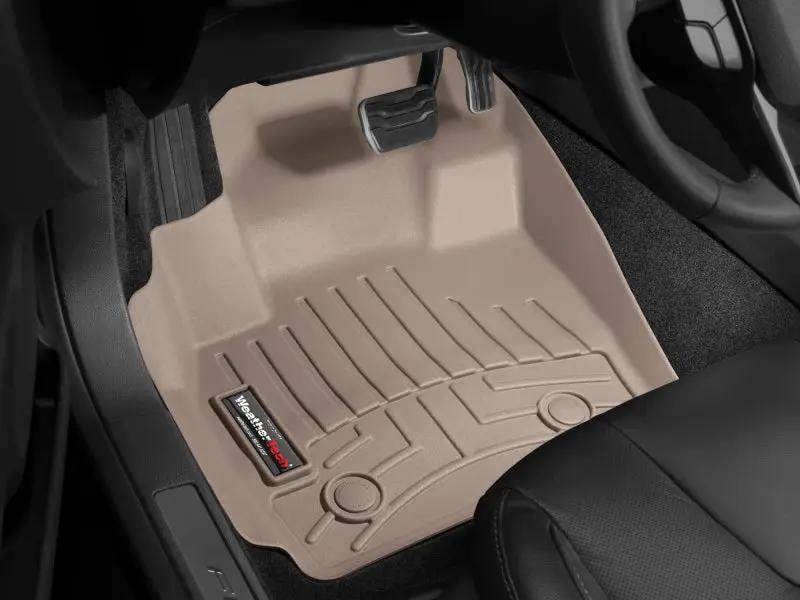WeatherTech WT FloorLiner - Front - Tan by WeatherTech