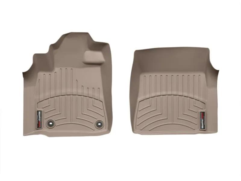 WeatherTech WT FloorLiner - Front - Tan by WeatherTech