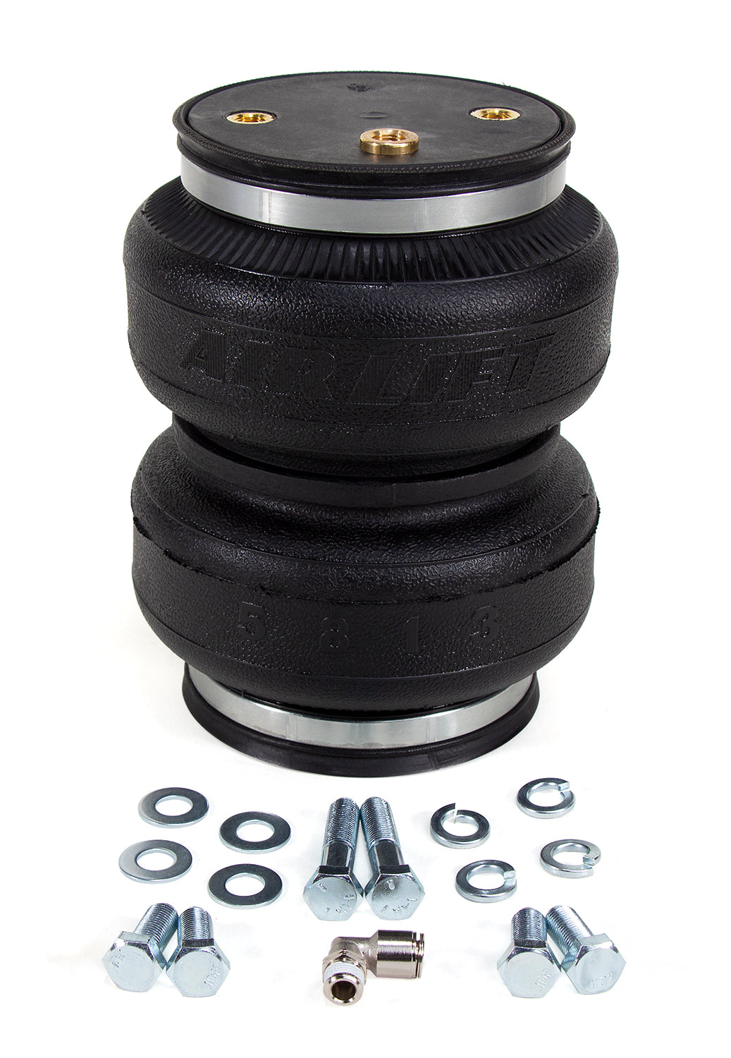 Air Lift Replacement Air Spring For Kit 88355, 88385 - LoadLifter 5000 Ultimate Bellows Type w/Internal Jounce Bumper