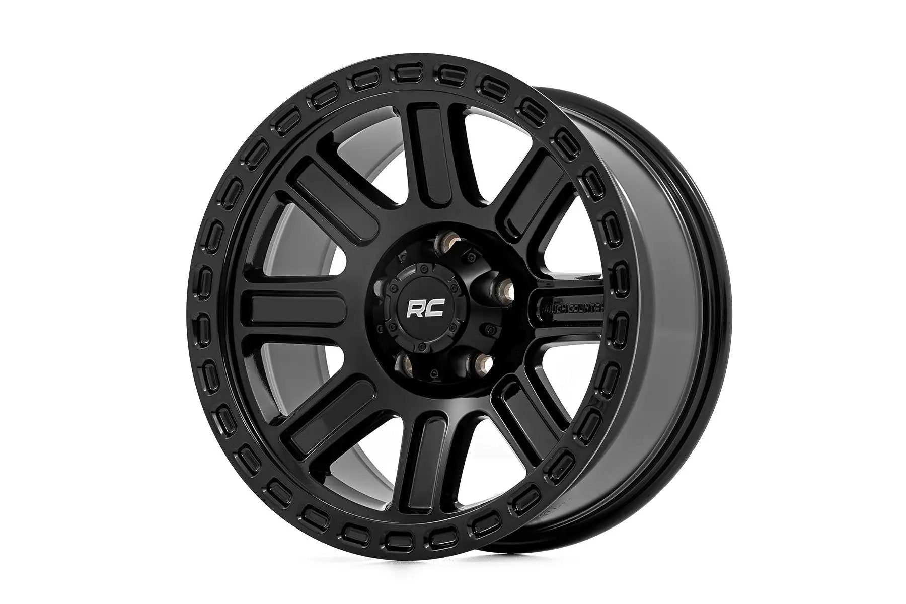 Rough Country 84 Series Wheel | Gloss Black | 17x8.5 | 6x135 | +0mm by Rough Country