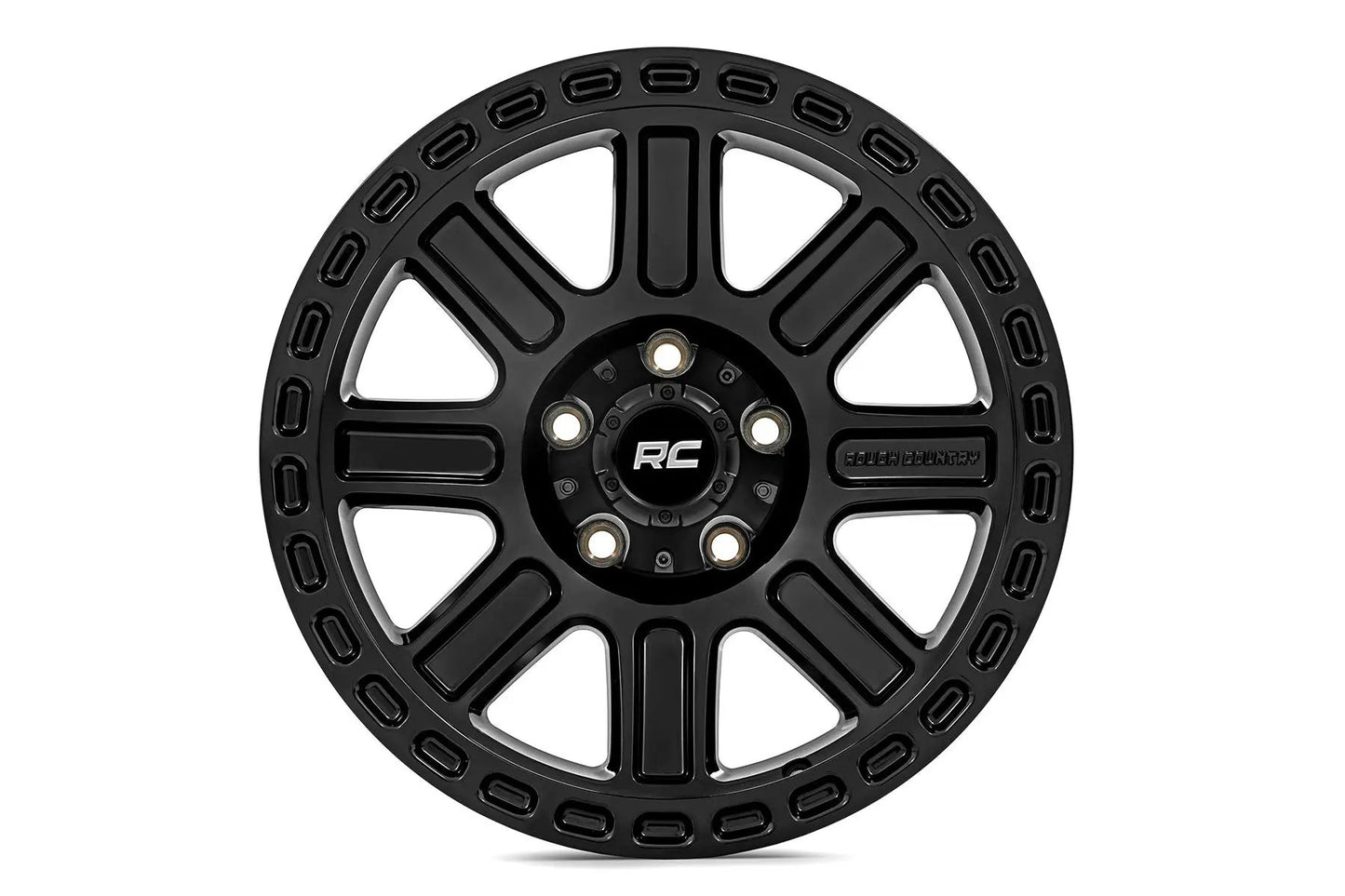 Rough Country 84 Series Wheel | Gloss Black | 17x8.5 | 6x135 | +0mm by Rough Country