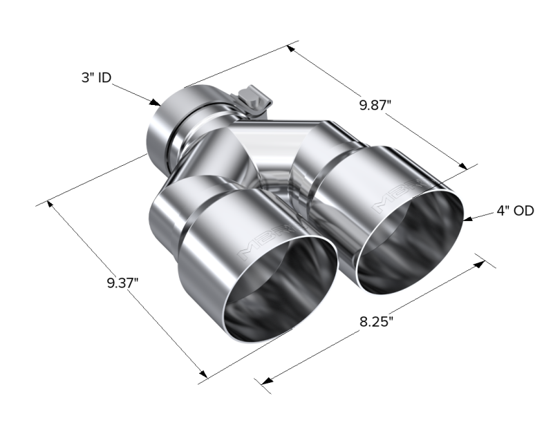 MBRP Univ Exhaust Tips SS by MBRP