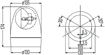 HELLA Work Lamp by Hella