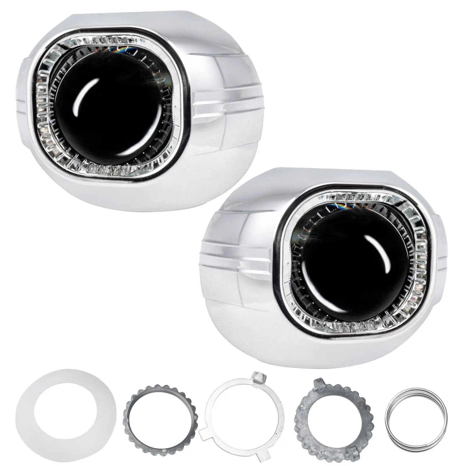 Oracle Lighting Ideal for vehicles that use D2S or D2C HID Bulbs. Easy to install with a virtually no modification. Bi-Xenon Low & High Beam Functionality. by Oracle Lighting