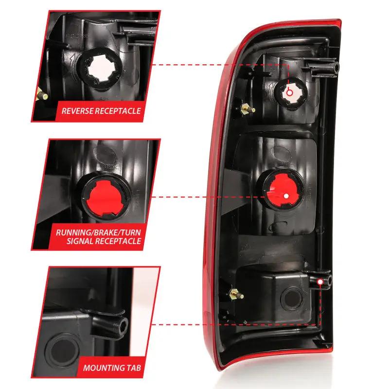 ANZO ANZ Taillights by ANZO
