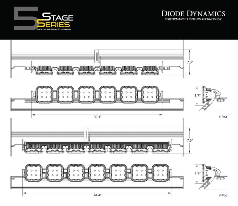 Diode Dynamics DIO Roof Rack Mounting Kit by Diode Dynamics