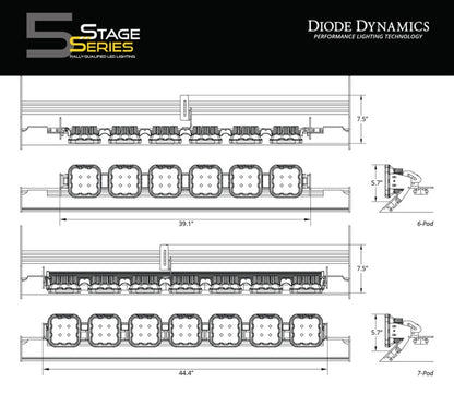 Diode Dynamics DIO Roof Rack Mounting Kit by Diode Dynamics