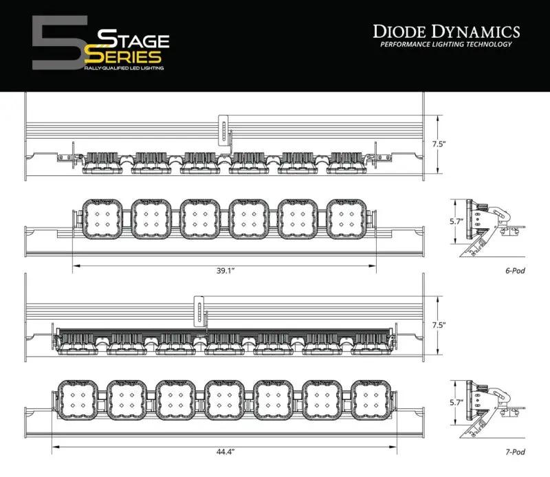 Diode Dynamics DIO Roof Rack Mounting Kit by Diode Dynamics