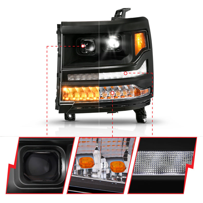 ANZO ANZ LED/Projector Headlights by ANZO