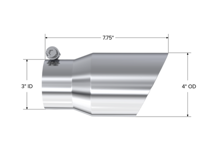 MBRP Univ Exhaust Tips SS by MBRP