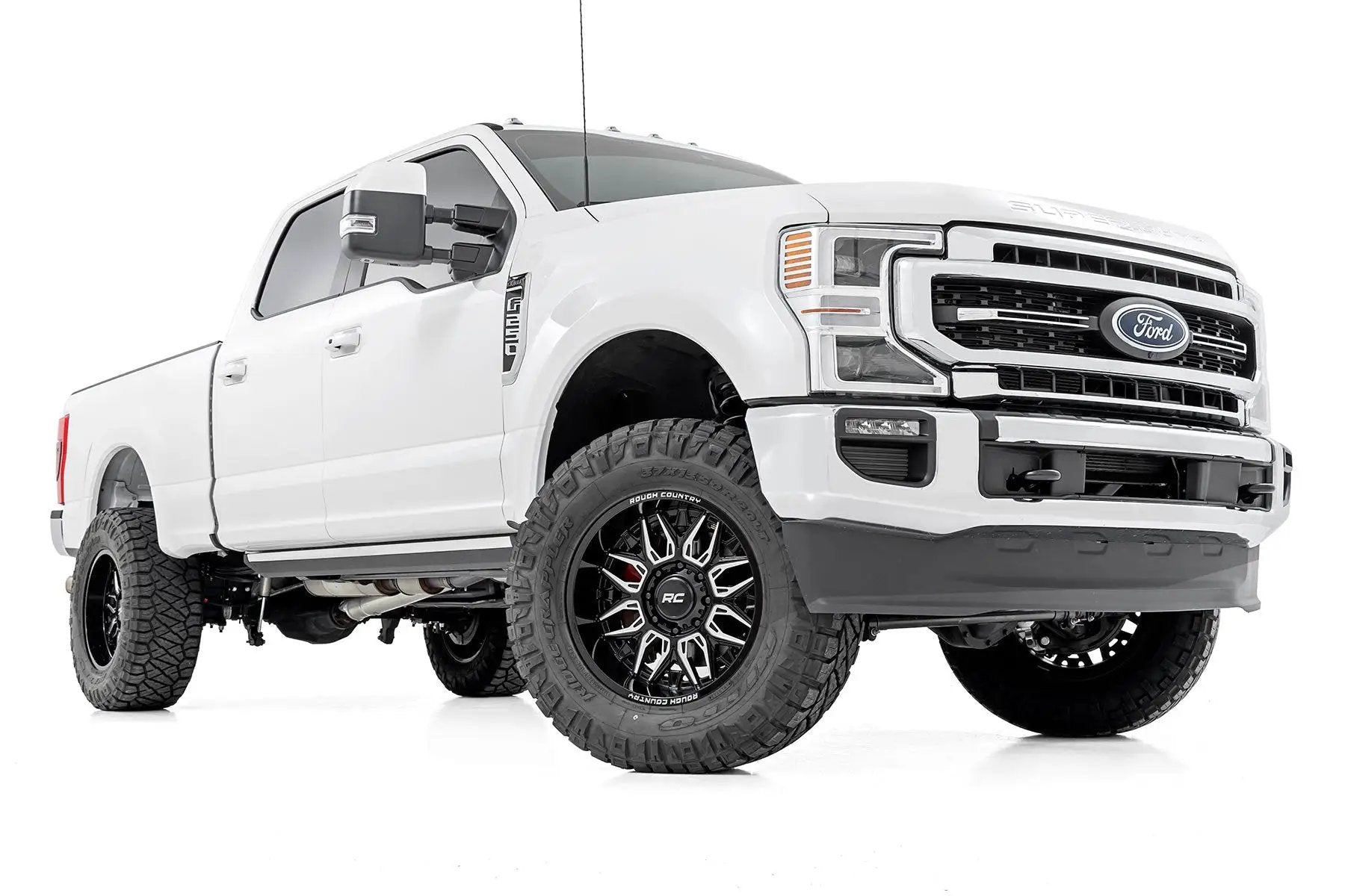 Rough Country 86 Series Wheel | One-Piece | Gloss Black | 20x10 | 8x6.5 | -19mm by Rough Country