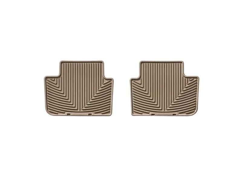 WeatherTech WT Rubber Mats - Rear - Tan by WeatherTech