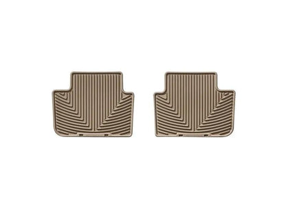 WeatherTech WT Rubber Mats - Rear - Tan by WeatherTech
