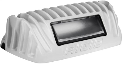 RIGID Industries 1x2 65 Degree DC LED Scene Light, White Housing , Single by RIGID Industries