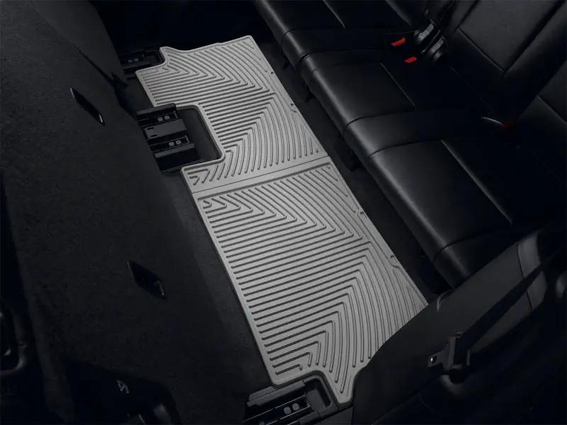 WeatherTech WT Rubber Mats - Rear - Grey by WeatherTech