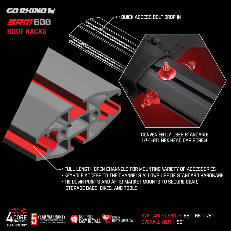 Go Rhino GOR SRM Racks by Go Rhino