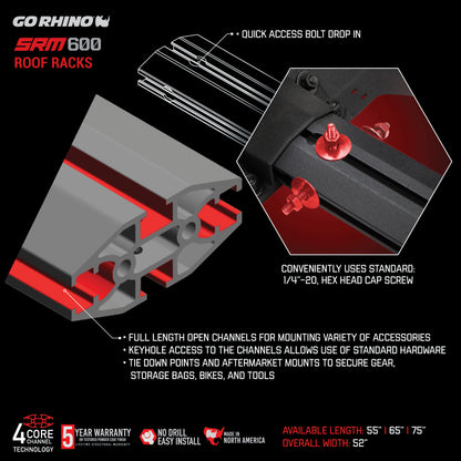 Go Rhino GOR SRM Racks by Go Rhino