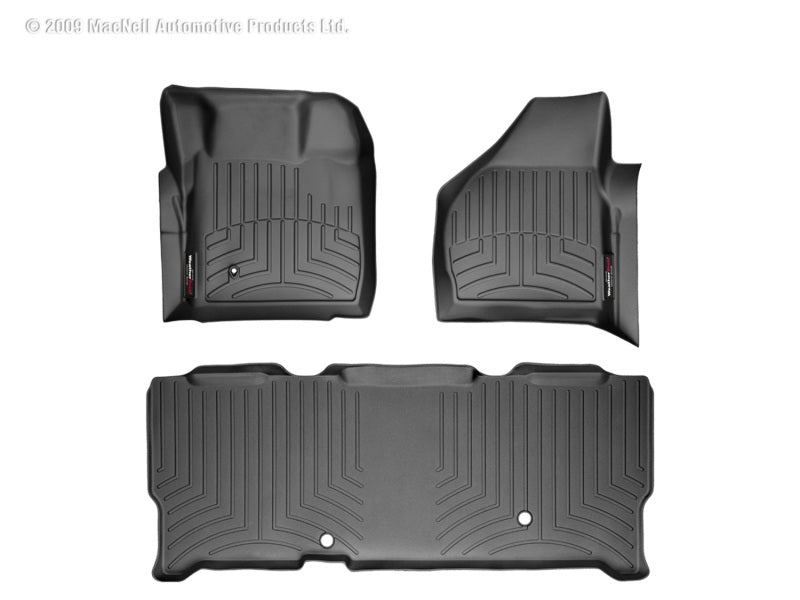 WeatherTech WT FloorLiner - Rear - Blk
