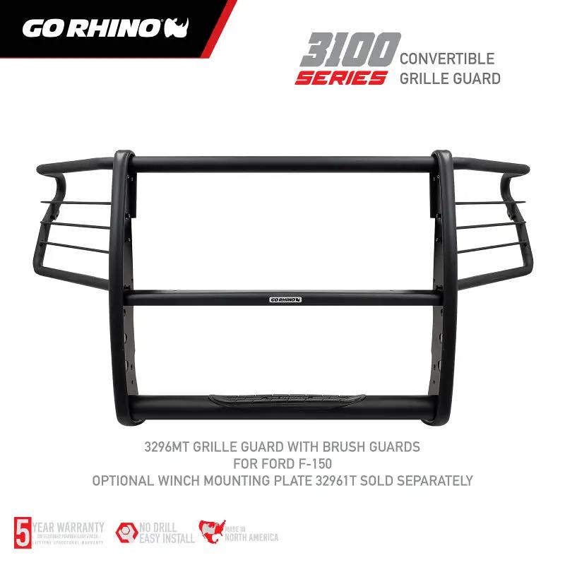 Go Rhino GOR Step Guard - 3000 -Tex Blk by Go Rhino