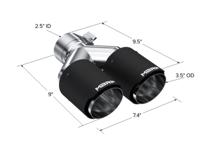 MBRP Univ Exhaust Tips Carbon by MBRP