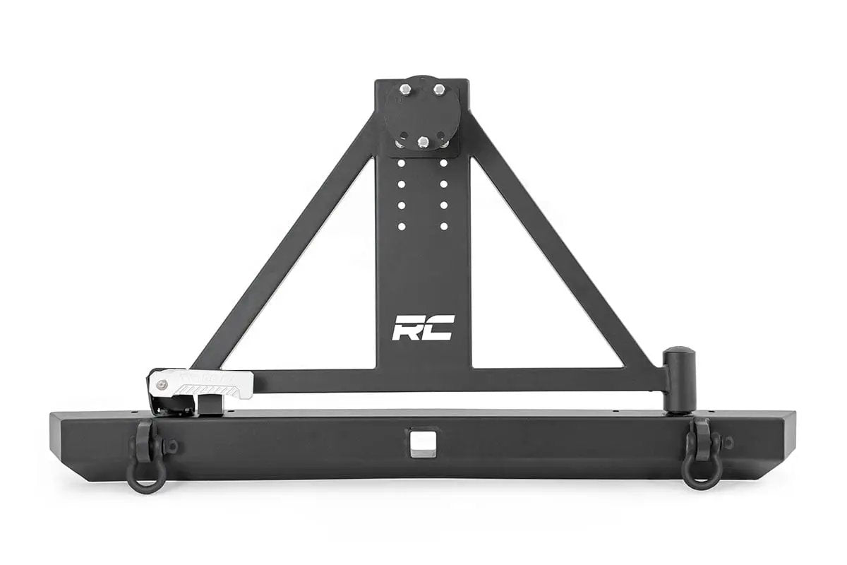 Rough Country Rear Bumper | Tire Carrier | Jeep Wrangler TJ (97-06)/Wrangler Unlimited (04-06) by Rough Country