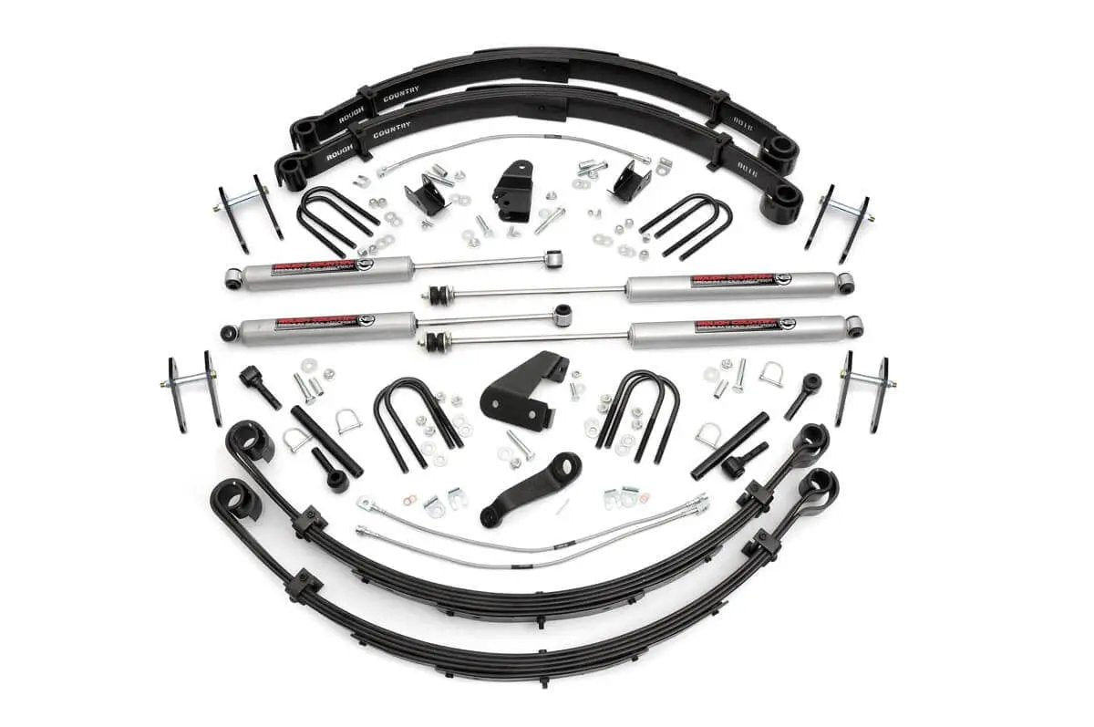 Rough Country 6 Inch Lift Kit | Power Steer | Jeep Wrangler YJ 4WD (1987-1995) by Rough Country