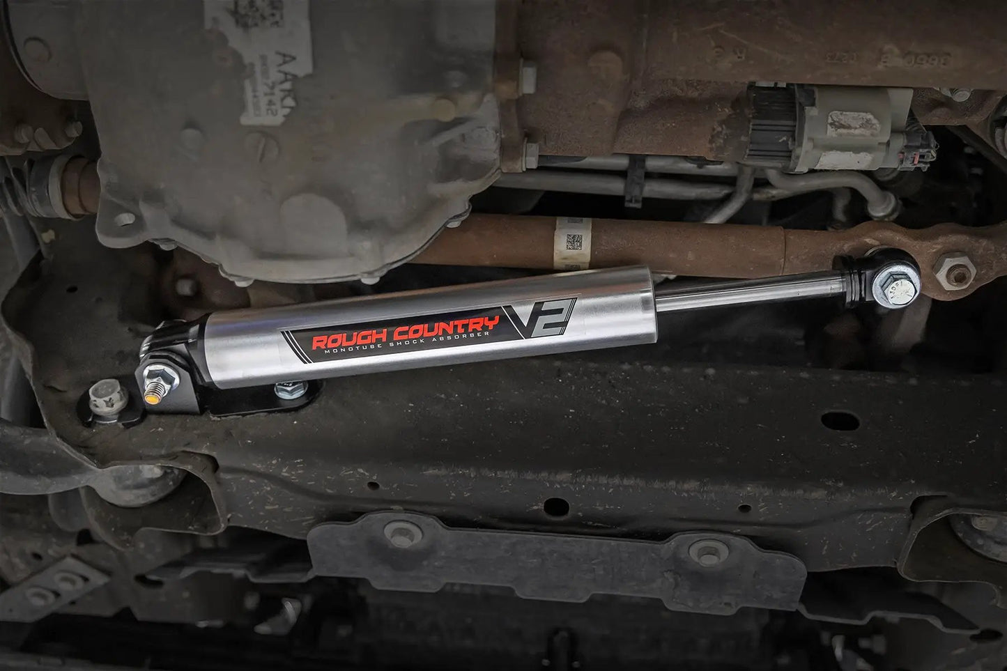Rough Country V2 Steering Stabilizer | Chevy/GMC 2500HD/3500HD (16-26) by Rough Country