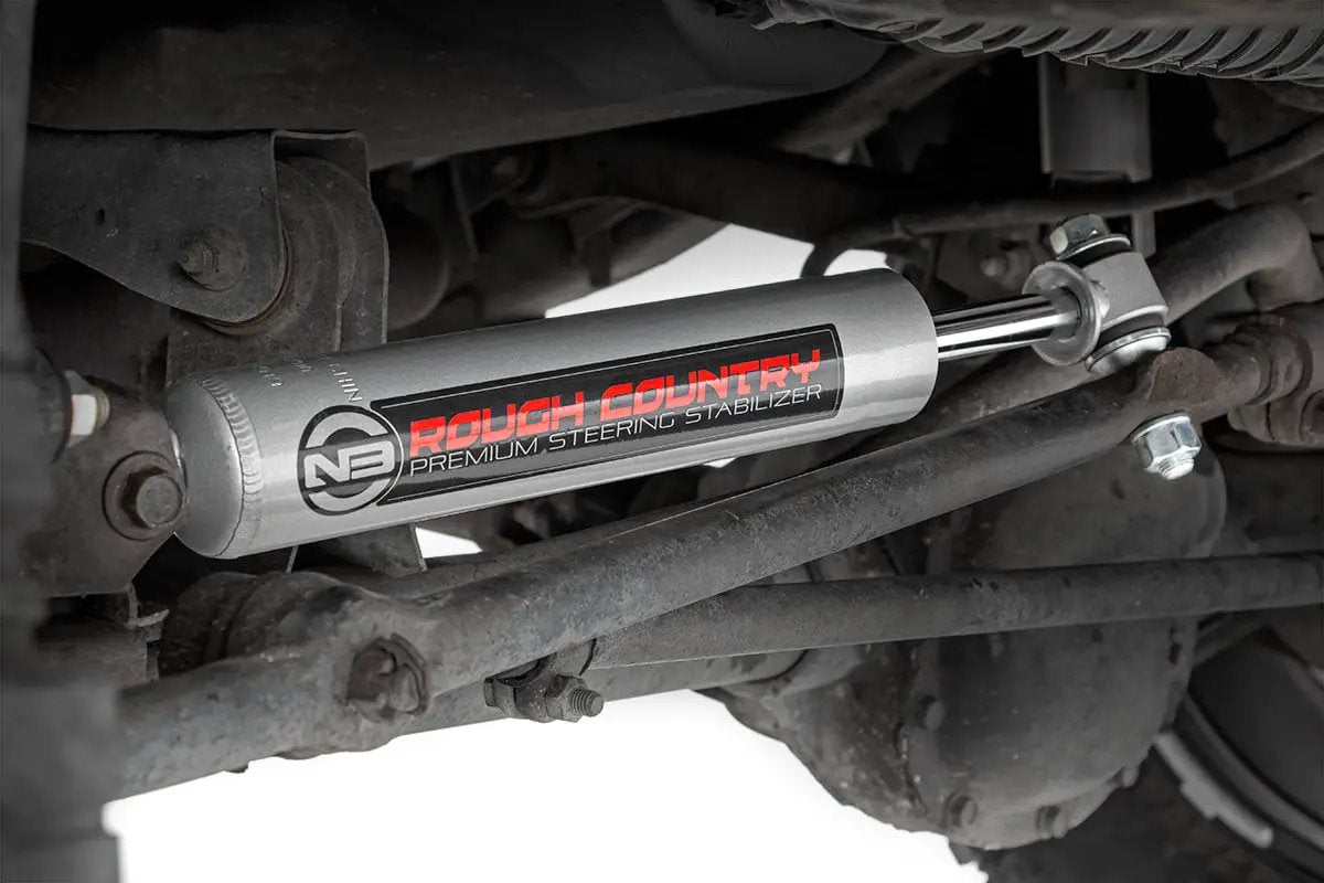 Rough Country N3 Steering Stabilizer | Multiple Makes & Models (Chevy/GMC/Jeep) by Rough Country