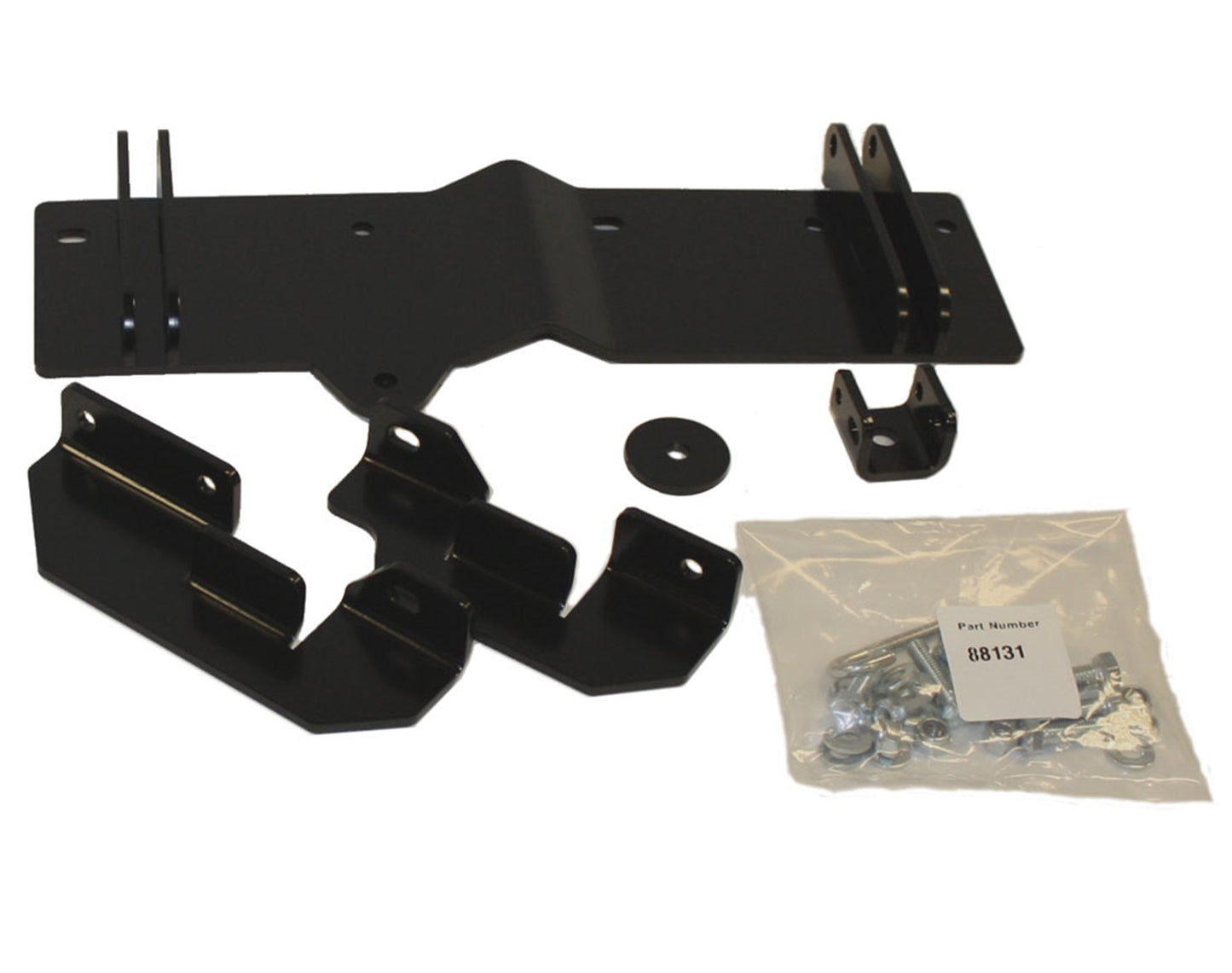 Warn Center Plow Mount for Polaris Sportsman . Requires WARN 103790 ProVantage II ATV Center Mount Pushtube and any length of WARN ProVantage II Blade