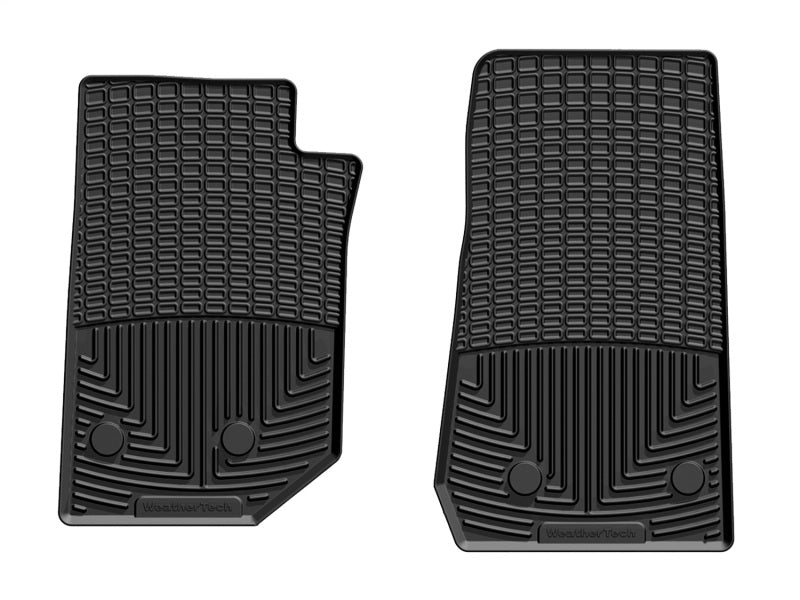 WeatherTech WT Rubber Mats - Front - Blk by WeatherTech