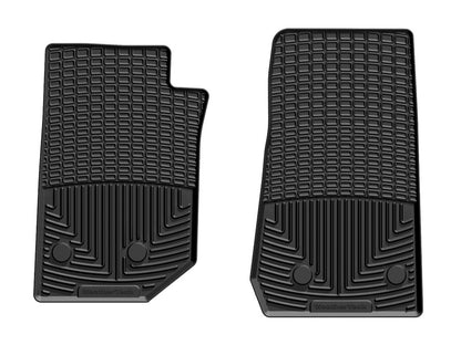 WeatherTech WT Rubber Mats - Front - Blk by WeatherTech