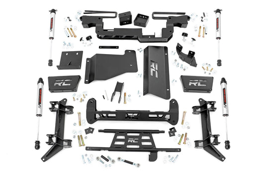 Rough Country 6 Inch Lift Kit | 8-Lug | V2 | Chevy 3/4-Ton Suburban/C2500/K2500 Truck/C3500/K3500 Truck (88-00)
