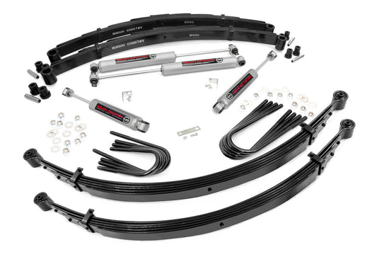 Elevación de 2 pulgadas | Muelles traseros de 52 pulgadas | Camioneta Chevy/GMC Suburban/C25/K25 de 3/4 de tonelada (77-87)
