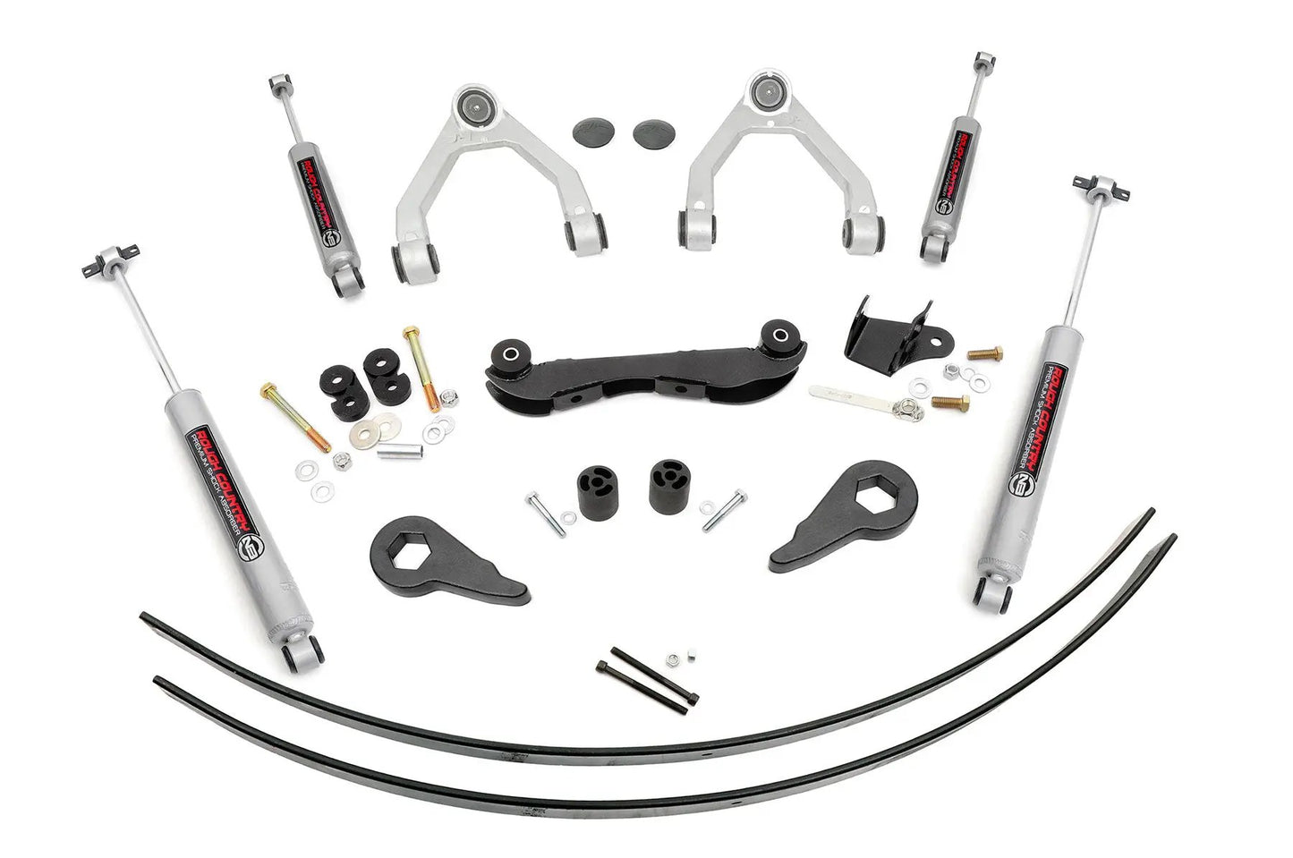 Rough Country 2-3 Inch Lift Kit | Rear AAL | Chevy/GMC 1500 Truck & SUV 4WD (1988-1999) by Rough Country