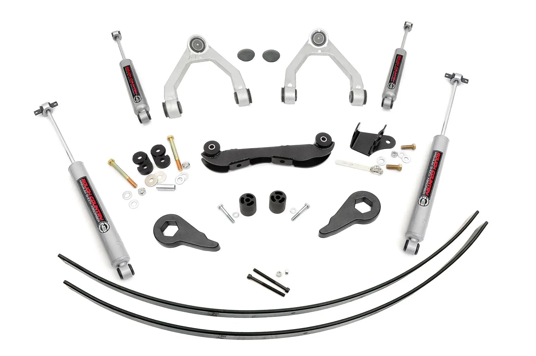 Rough Country 2-3 Inch Lift Kit | Rear AAL | Chevy/GMC 1500 Truck & SUV 4WD (1988-1999) by Rough Country