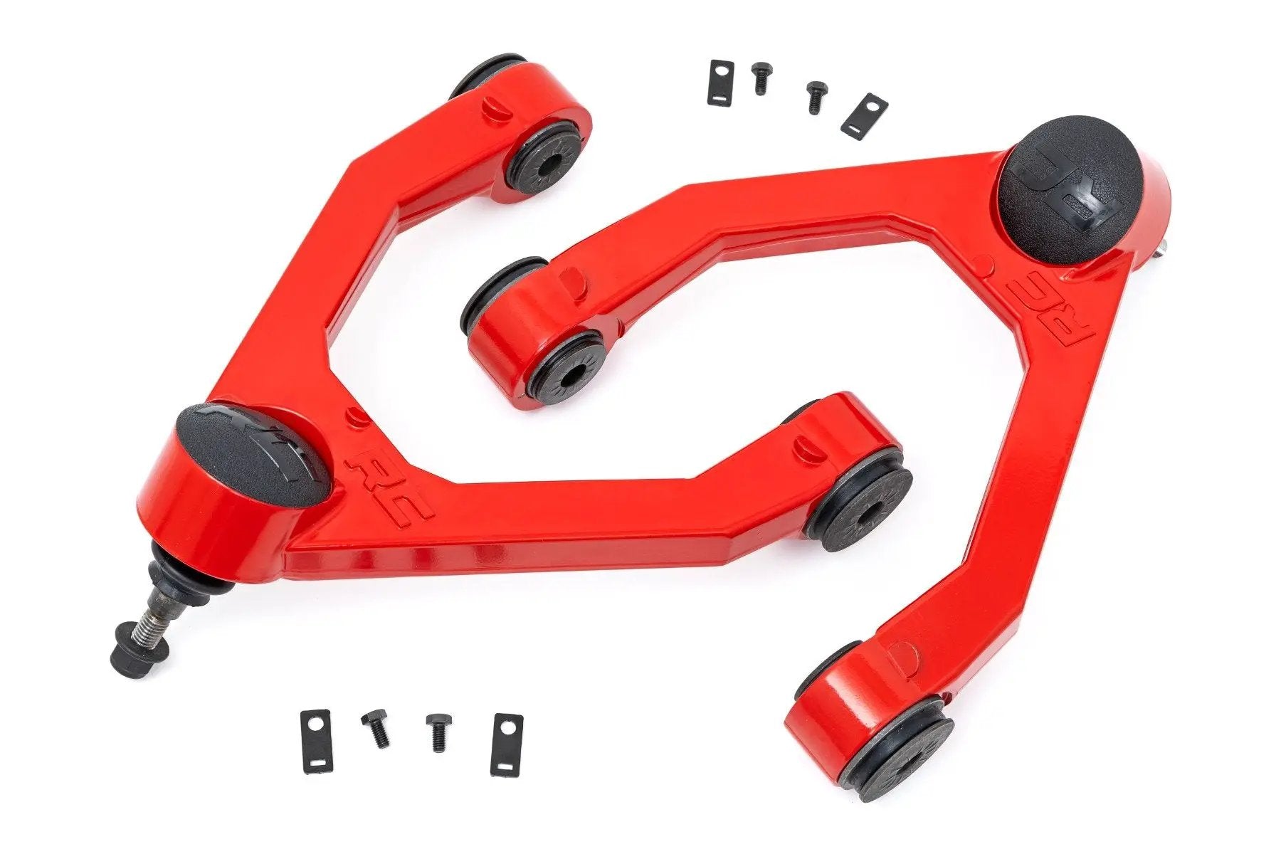 Rough Country Red Forged Upper Control Arms | 2-3 Inch Lift | Chevy/GMC 1500 Truck & SUV (88-99) by Rough Country