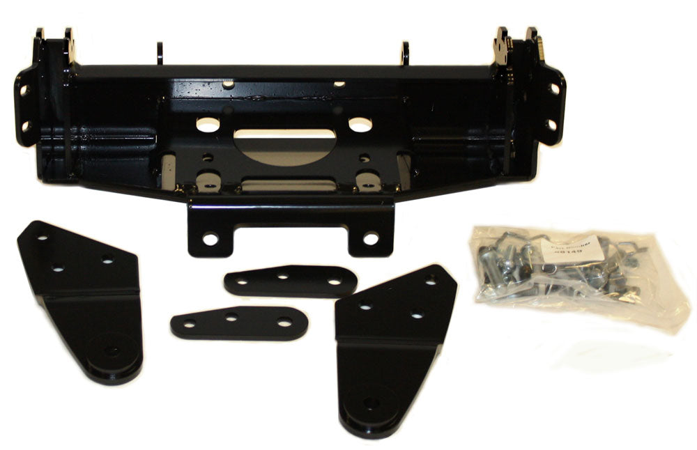 Warn Front Plow Mount for Kymco MXU 450. Requires WARN 103780 ProVantage II ATV Front Mount Pushtube and any length of WARN ProVantage II Blade