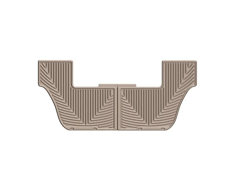 WeatherTech WT Rubber Mats - Rear - Tan by WeatherTech