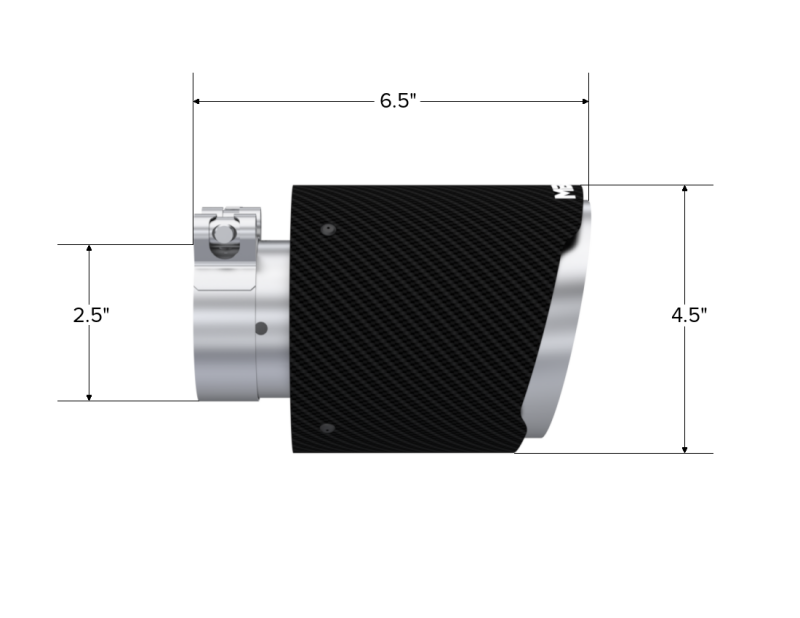 MBRP Univ Exhaust Tips Carbon by MBRP