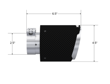 MBRP Univ Exhaust Tips Carbon by MBRP