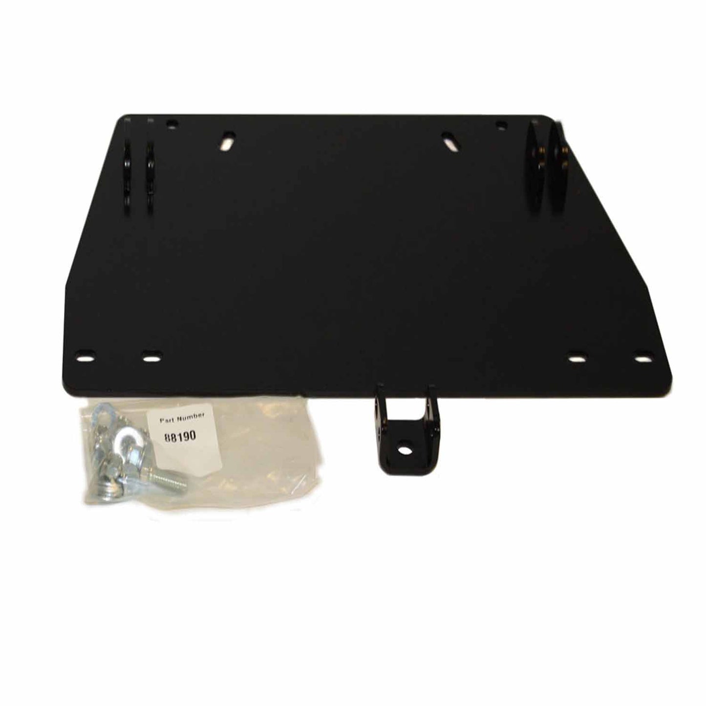 Warn Center Plow Mount for Yamaha Kodiak and Grizzly. Requires WARN 103790 ProVantage II ATV Center Mount Pushtube and any length of WARN ProVantage II Blade