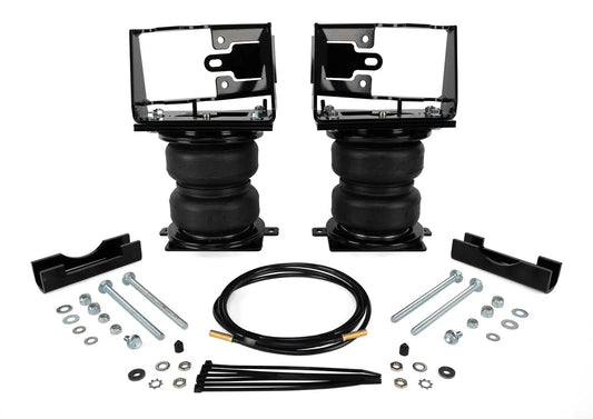Air Lift LoadLifter 5000 Ultimate Load Support kit for the 22-24 Toyota Tundra, offering up to 5,000 pounds of load-leveling capacity while helping to eliminate squat, trailer sway and bottoming out. Backed by Air Lift’s Limited Lifetime Warranty. by Air Lift