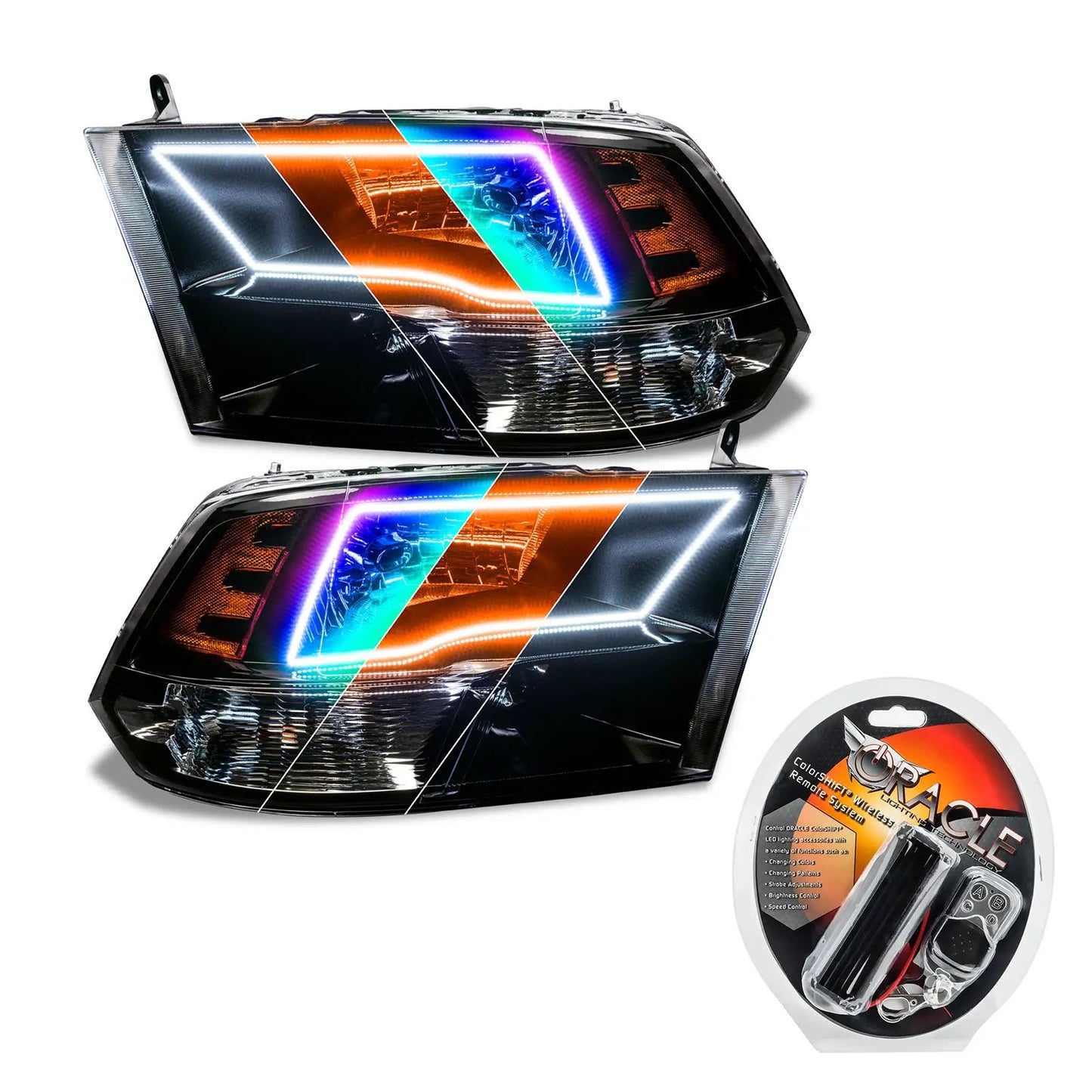Oracle Lighting Will Not Fit Models With Factory Projector Headlights. Uses H11 Bulbs For Low Beam & HB3 ( 9005 ) Bulbs For High Beam. by Oracle Lighting