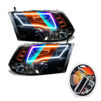 Oracle Lighting Will Not Fit Models With Factory Projector Headlights. Uses H11 Bulbs For Low Beam & HB3 ( 9005 ) Bulbs For High Beam. by Oracle Lighting