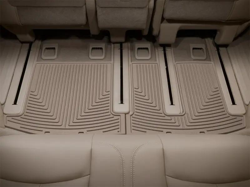 WeatherTech WT Rubber Mats - Rear - Tan by WeatherTech