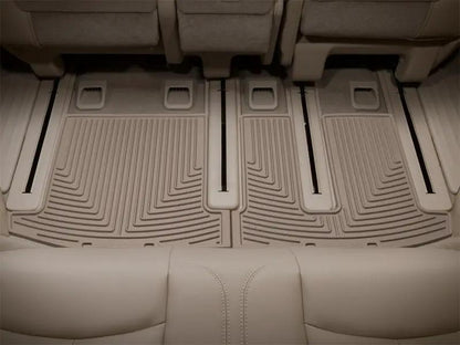 WeatherTech WT Rubber Mats - Rear - Tan by WeatherTech