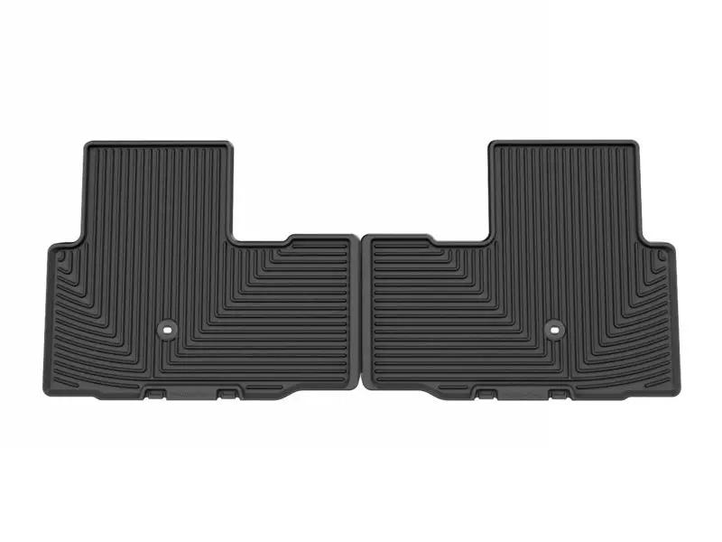 WeatherTech WT Rubber Mats - Rear - Blk by WeatherTech