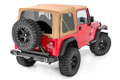 Rough Country Soft Top | Replacement | Spice | Full Doors | Jeep Wrangler TJ 4WD (97-06) by Rough Country