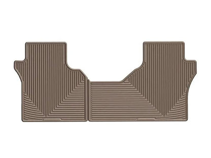 WeatherTech WT Rubber Mats - Rear - Tan by WeatherTech