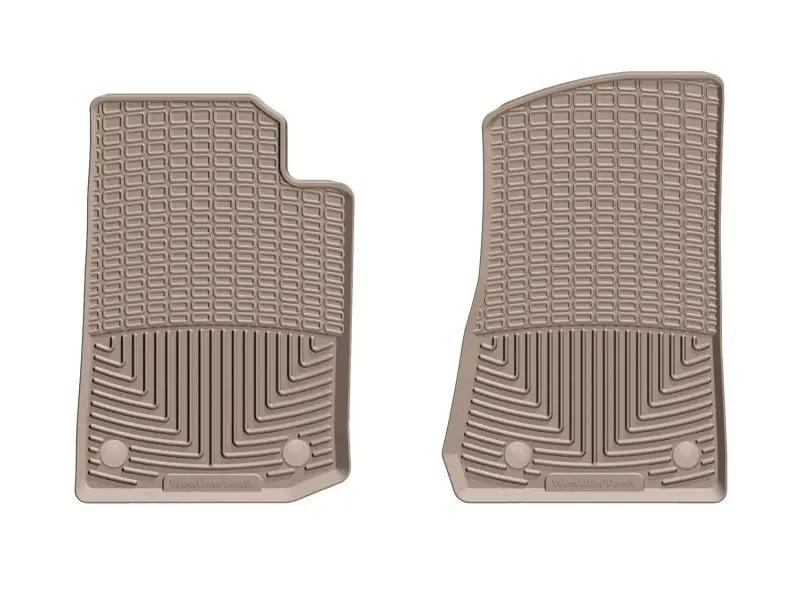 WeatherTech WT Rubber Mats - Front - Tan by WeatherTech